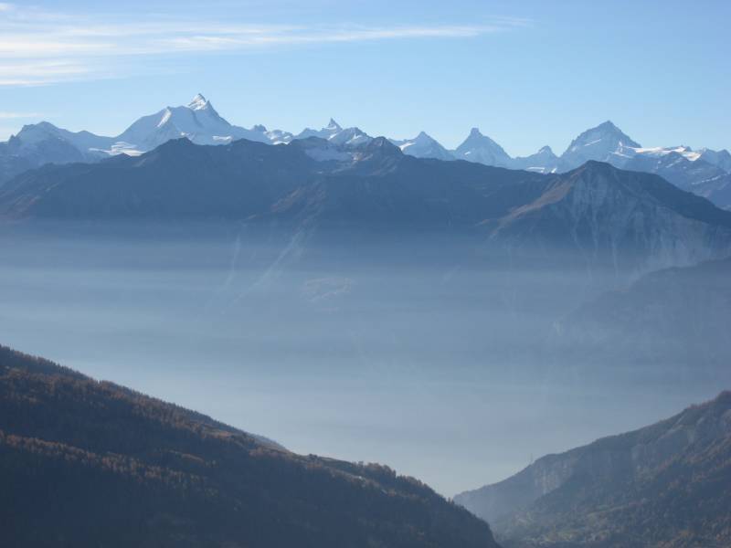 View from the Gemmi