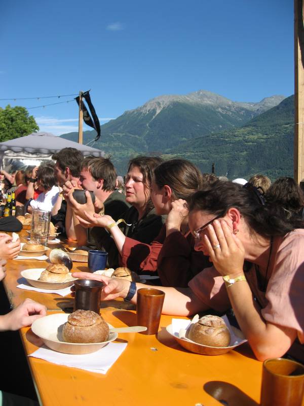 Mediaeval banquet