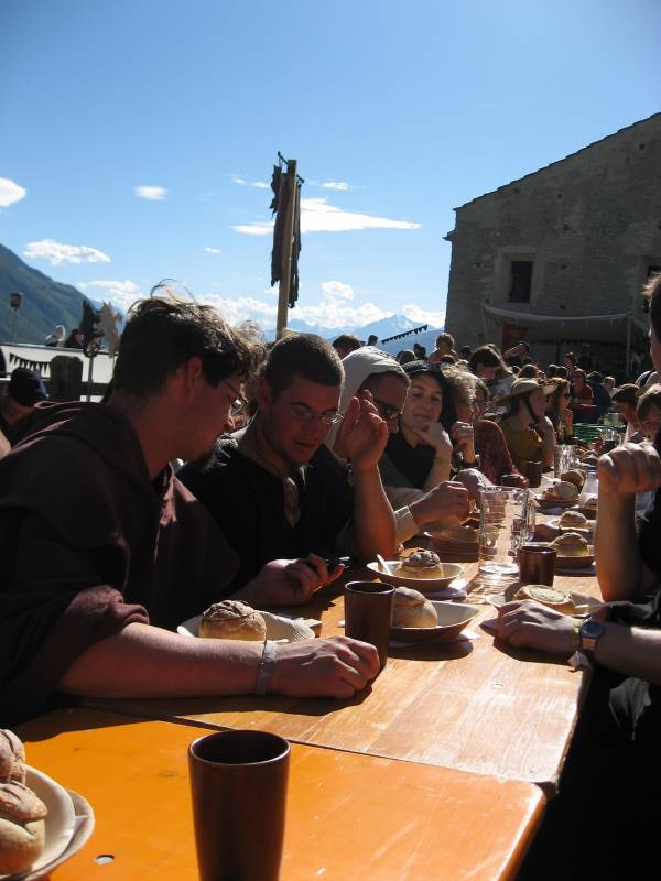 Mediaeval banquet