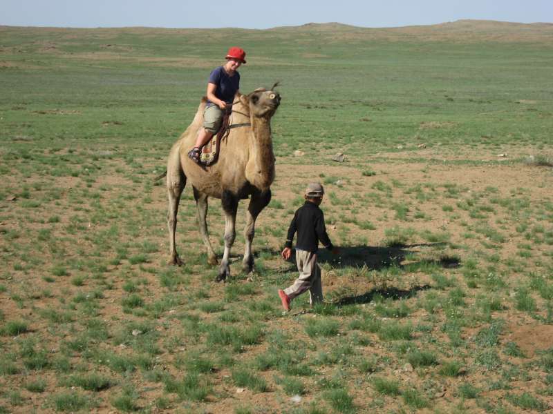 Camel riding