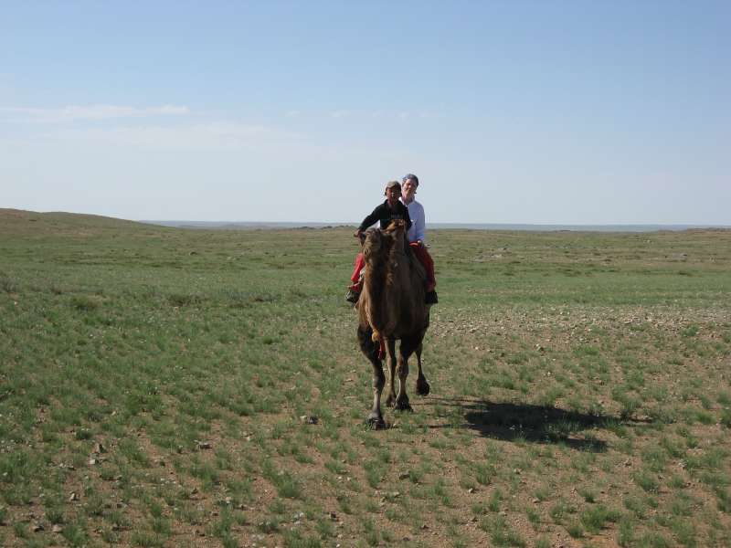 Camel riding