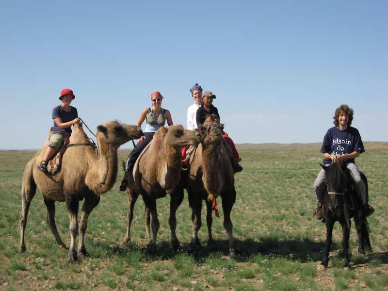 Camel riding