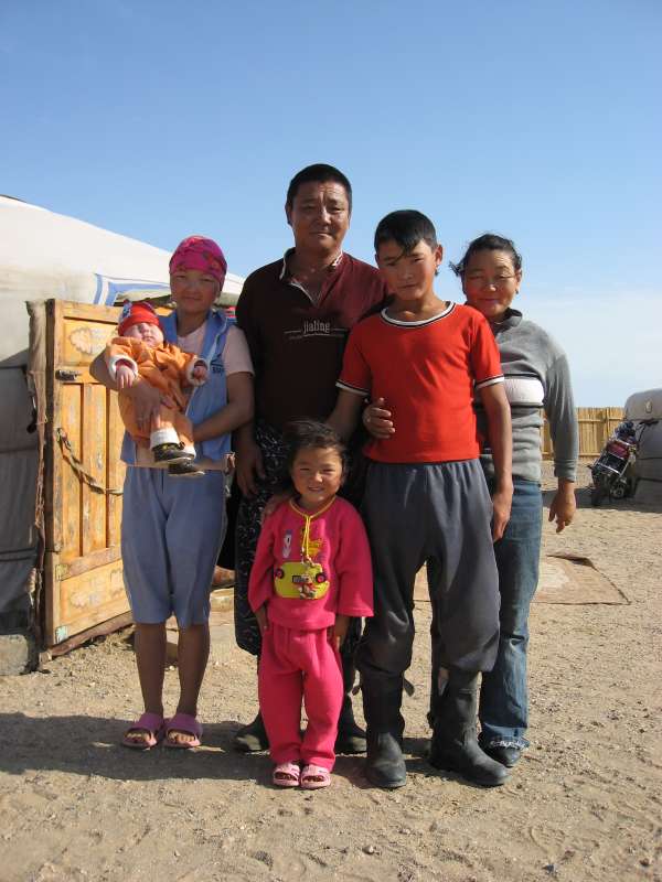 Batsur and his family