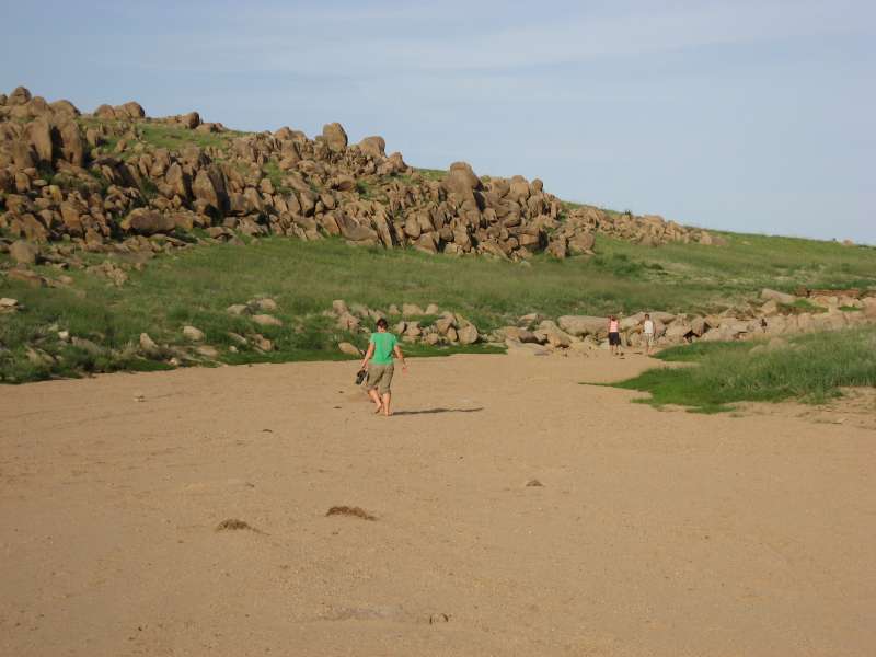 Riverbed near Mandalgovi