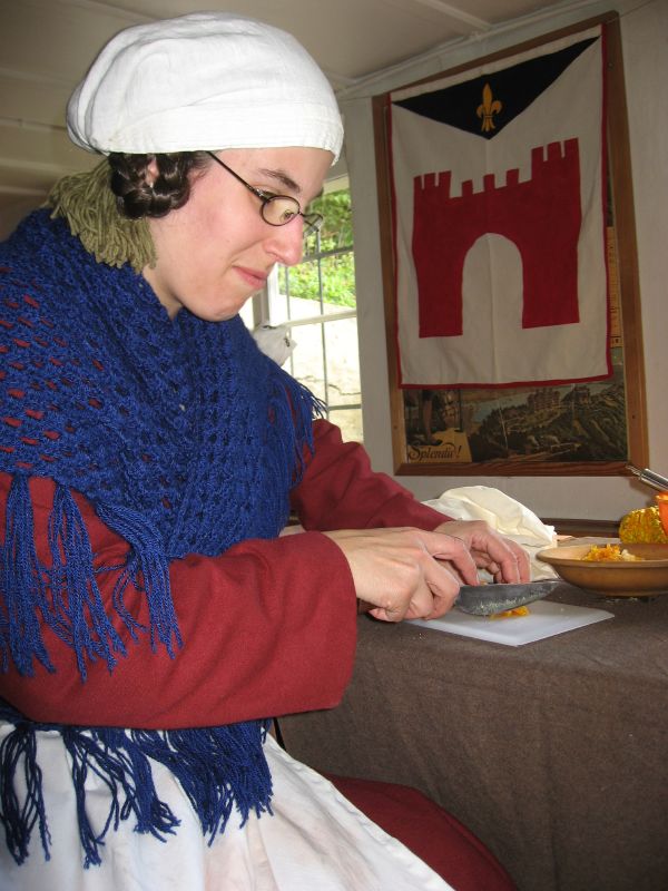 Hanni Kellermeister during the baking competition