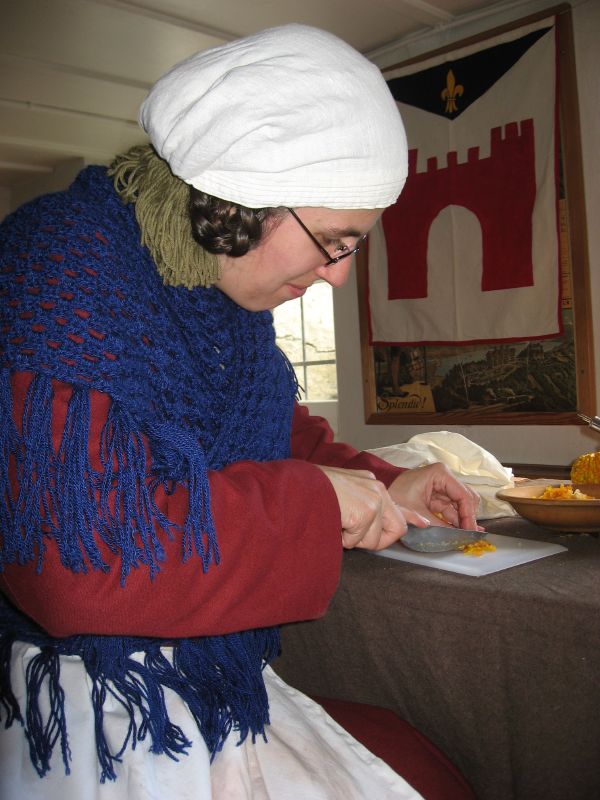 Hanni Kellermeister during the baking competition