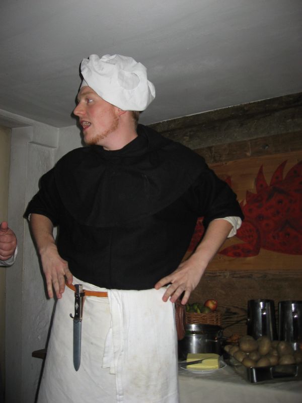 Niels Roggensinger, the cook