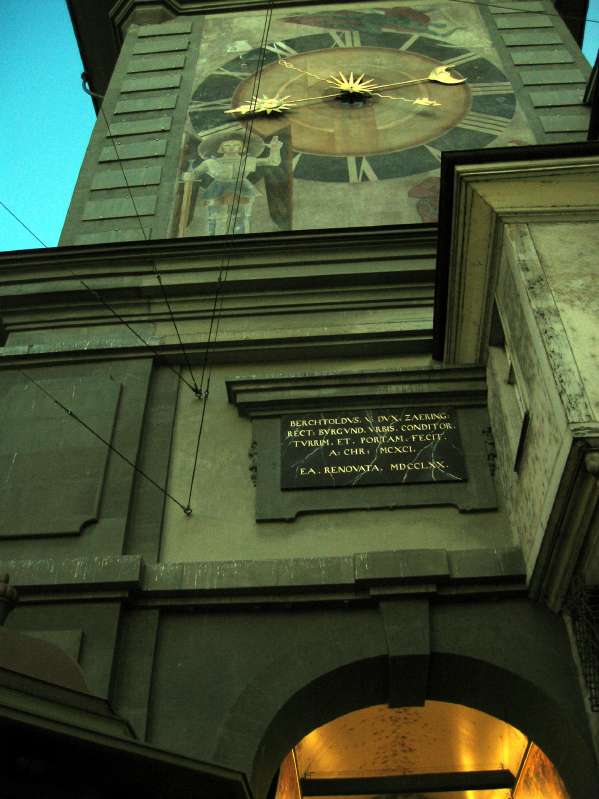 Clock Tower, Bern