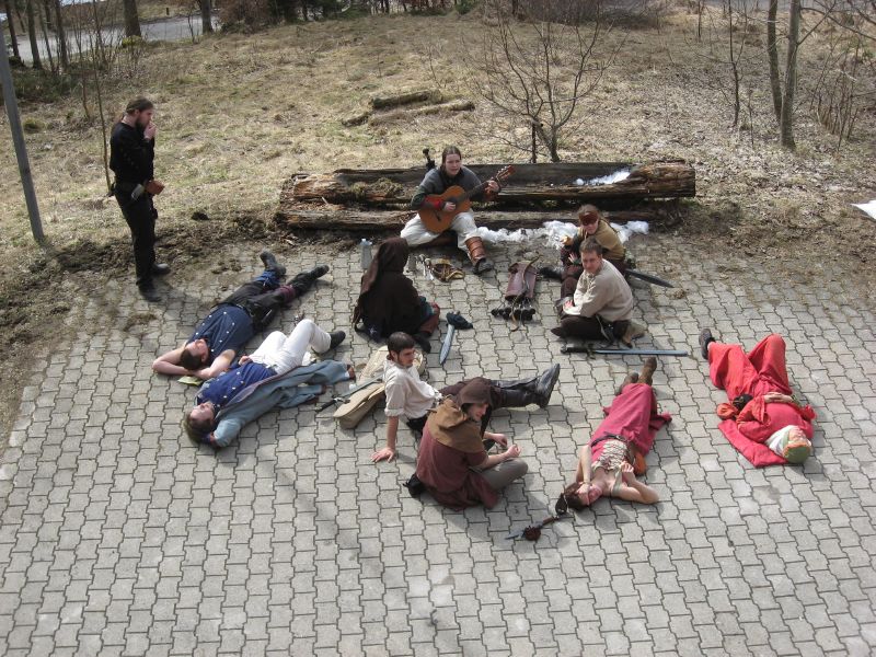 A relaxing break
