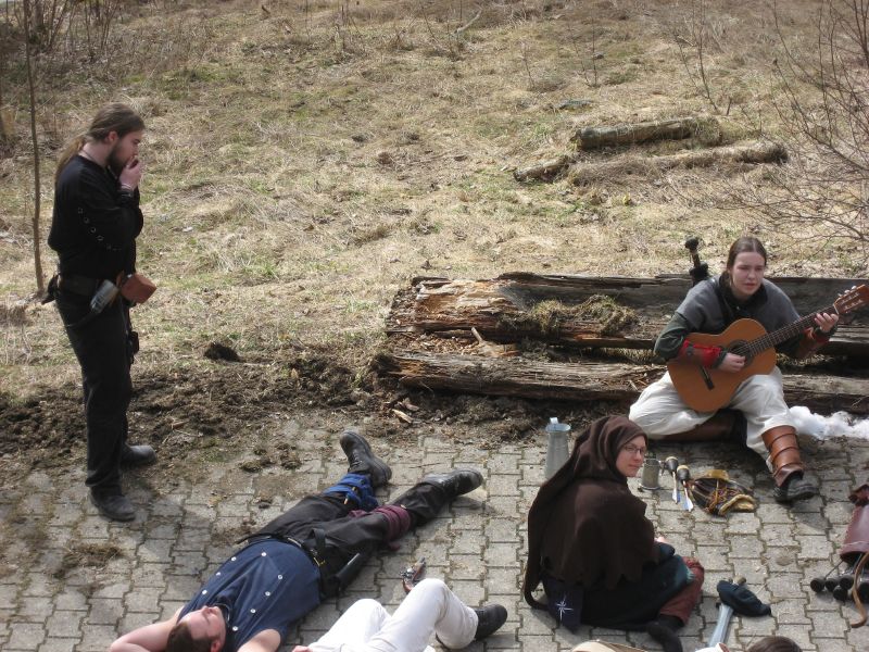 A relaxing break