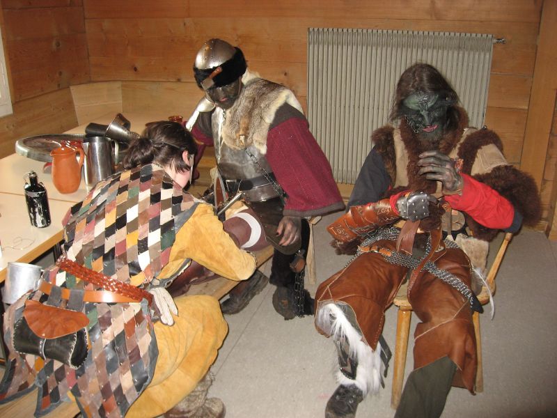 Moya also cares for the wounded Orks