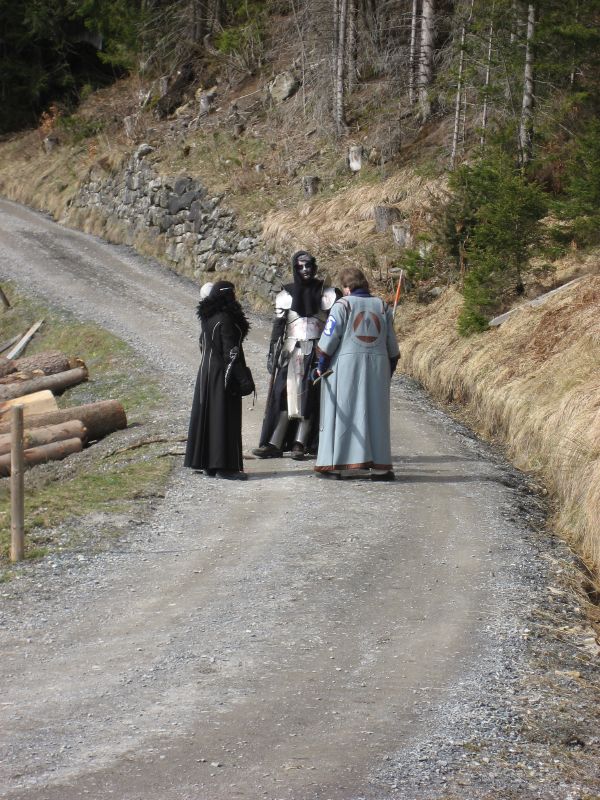 Victor tries to reason with Lord Heinrich & the necromancer