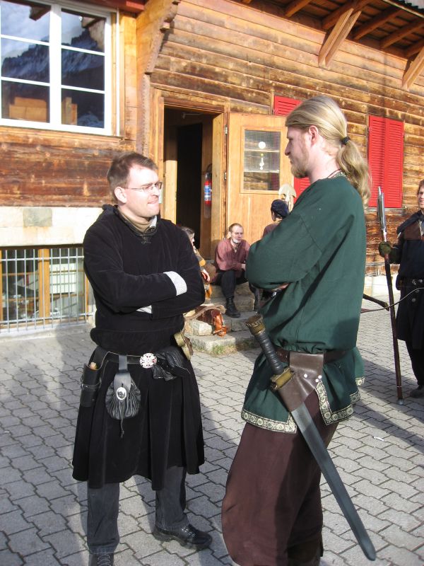 Captain Sven wants to know Sigmund's motives
