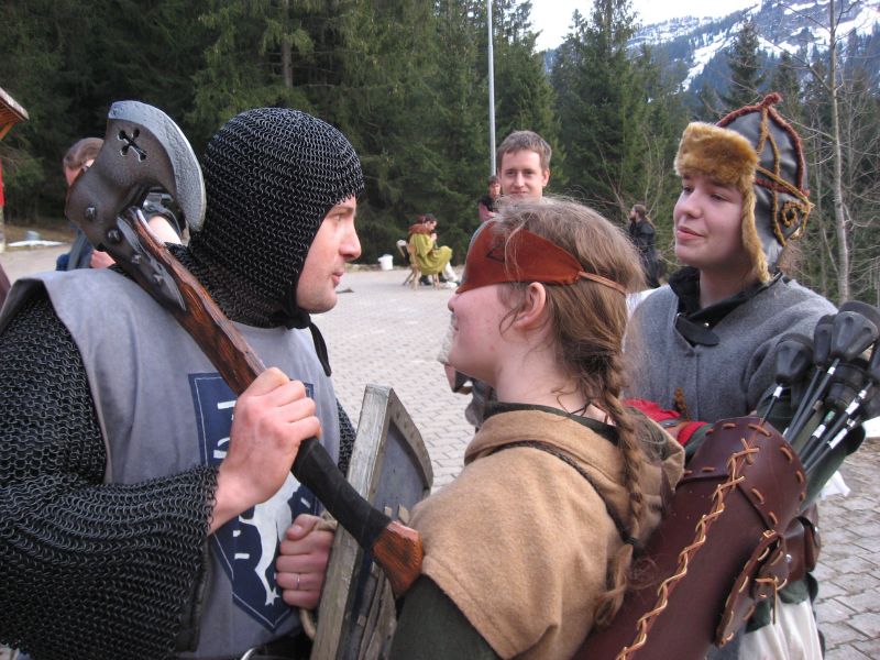 Sir Robert gets into another argument with Rina