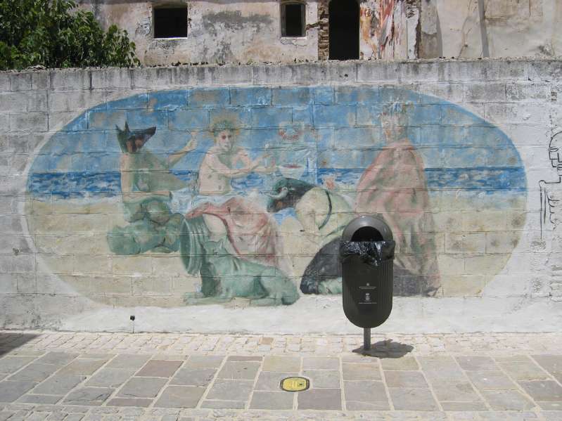 Mural in Tarifa