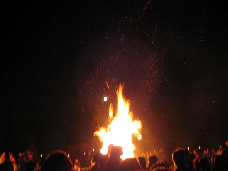 Moon and Fire