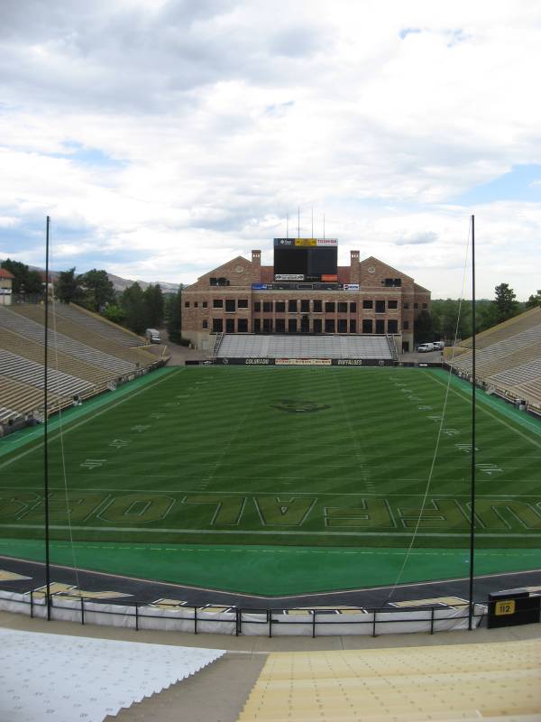 University of Colorado Football Stadium
