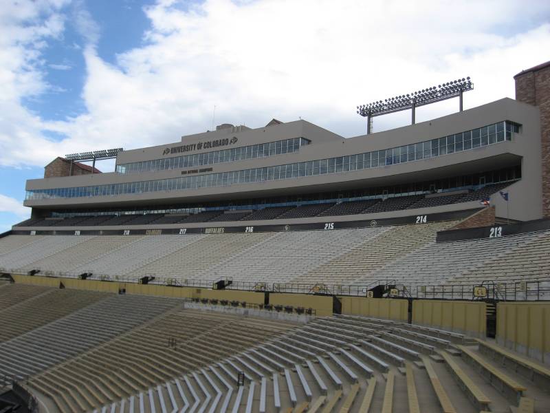 University of Colorado Football Stadium