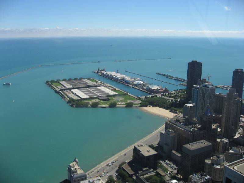 View from John Hancock Observatory