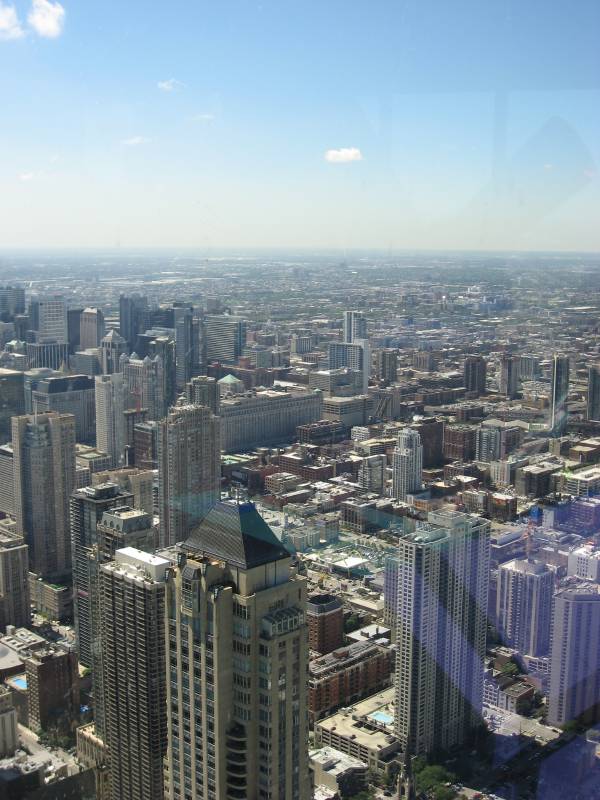 View from John Hancock Observatory