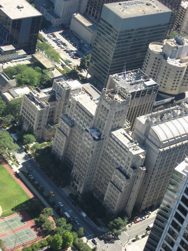 View from John Hancock Observatory