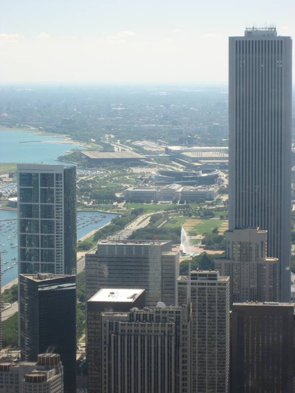View from John Hancock Observatory