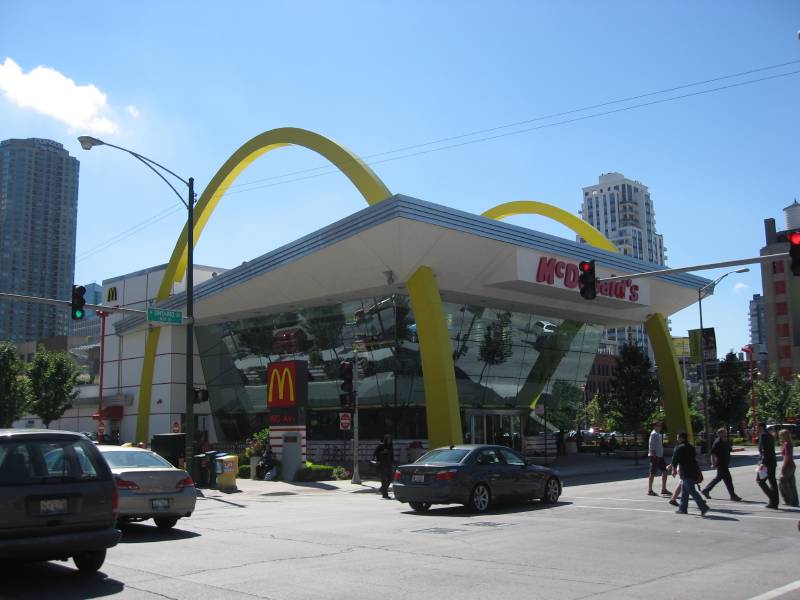 Futuristic McDonalds