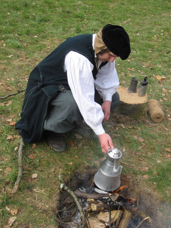 Making tea