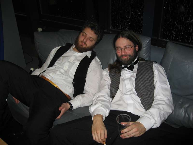 Dani and Äschli are very tired